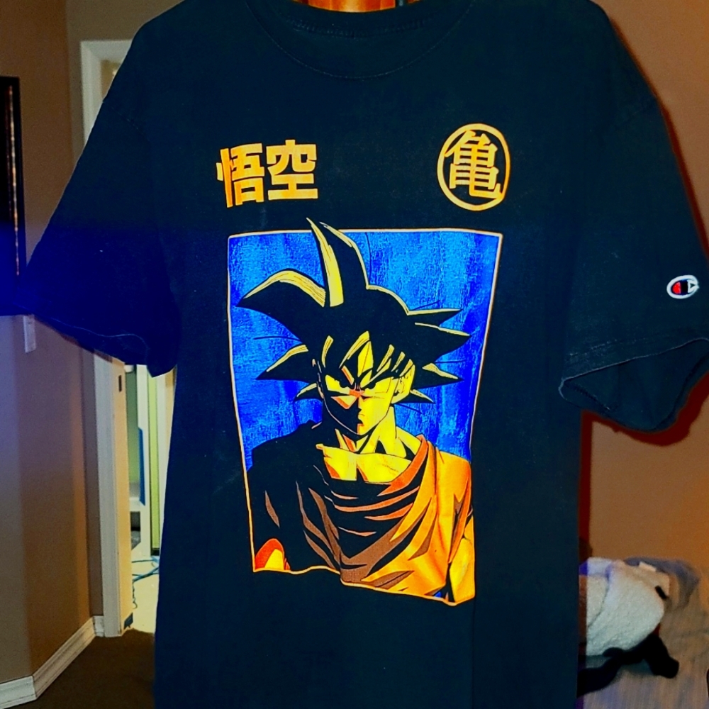 Goku champion shirt